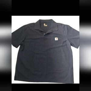 Carhartt Men's Black Polo Shirt